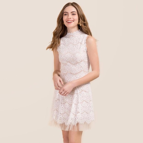 Formal lace dress - Picture 1 of 8